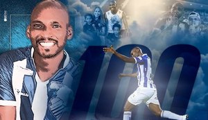 Leandro Souza completa 100 jogos com a camisa do CSA contra o Avaí