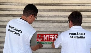 Farmácia é interditada por descumprir normas sanitárias em Maceió