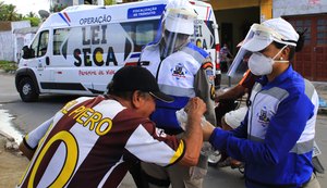 Lei Seca autua 45 motoristas e quatro são presos por embriaguez ao volante no Réveillon
