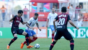 Bahia fica no empate com Atlético-PR