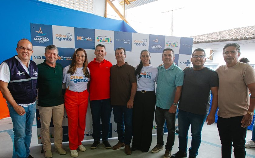 Senadora Doutora Eudócia leva Programa 'Olhar da Gente' a Ibateguara com 400 cirurgias de catarata