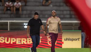 Eduardo Barroca destaca 'comportamento impecável' do CRB no Rei Pelé