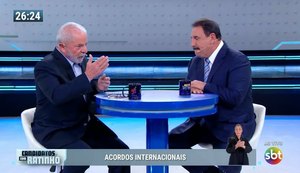 Lula dá aula sobre o óbvio a Ratinho e rompe senso comum alimentado por apresentador