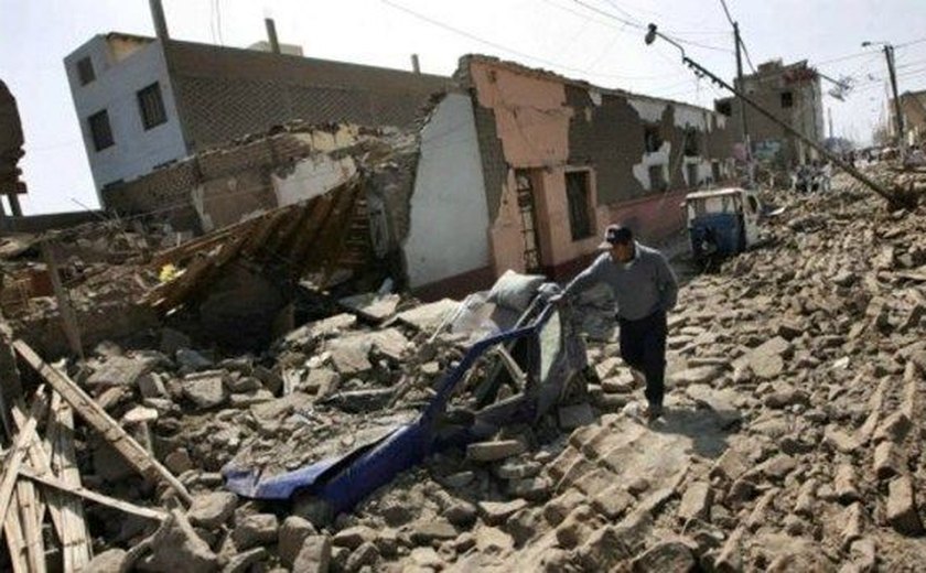 Sobe para 104 número de feridos em terremoto no Sul do Peru