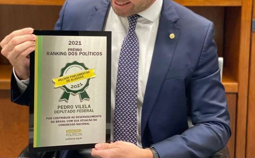 Pedro Vilela é avaliado como melhor parlamentar da bancada federal de Alagoas