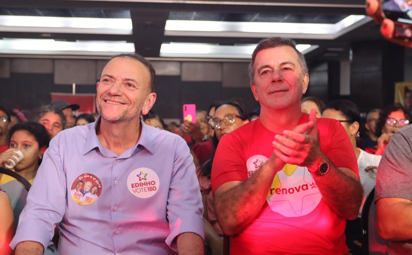 Ronaldo Medeiros recepciona Edinho Silva