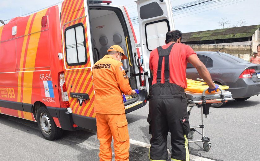 CBM/AL atende vítimas de acidentes de trânsito em Maceió e Arapiraca