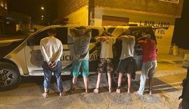 Reeducandos monitorados com tornozeleira são detidos em operação na parte alta de Maceió