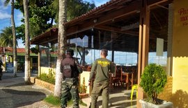 Em fiscalização, Ibama fecha mais de 20 restaurantes na orla de Maragogi