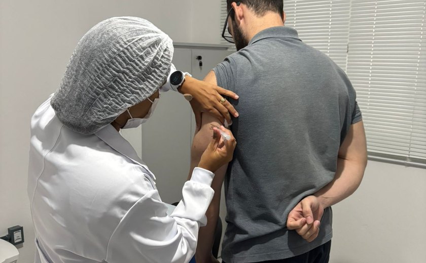 Sesi Alagoas participa do Dia D de Vacinação do Trabalhador da Indústria