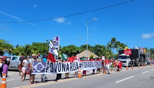 Dia do Trabalhador é marcado por manifestações pró e contra Bolsonaro em Maceió