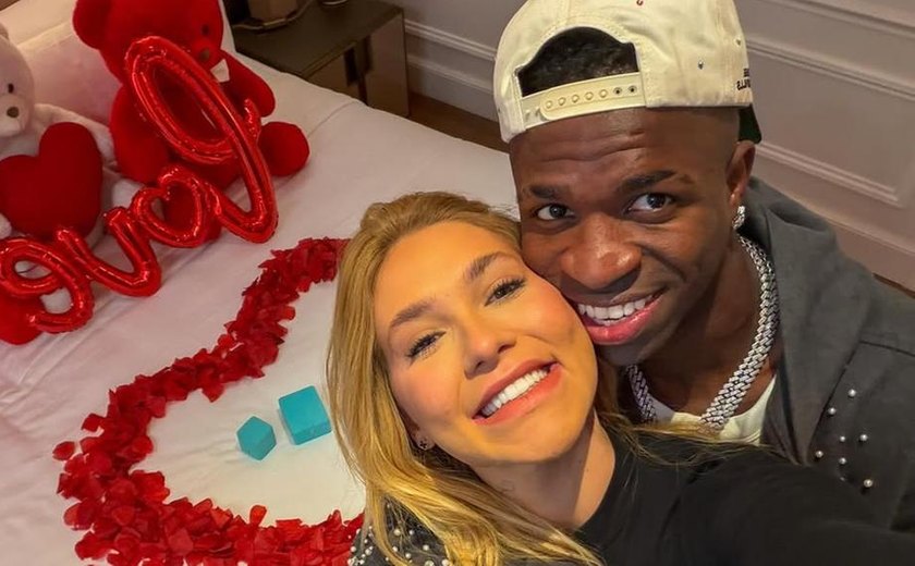 Vini Jr. e Virginia assumem namoro nas redes sociais