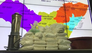 Cocaína calculada em R$ 1 milhão é apreendida em Alagoas
