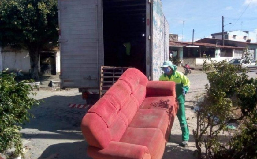 Maceió conta com mais de 180 pontos para descarte de lixo volumoso