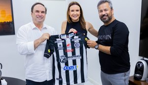 Campeã olímpica, Maurren Maggi é recebida pelo prefeito Luciano Barbosa em Arapiraca