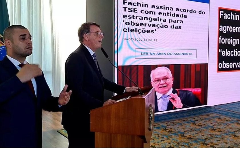 Bolsonaristas silenciam sobre ataques de Bolsonaro às urnas; ministros do STF resumem: 'ato de desespero'