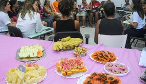 Maceió Rosa: roda de conversa fala sobre alimentação preventiva