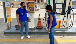 Procon/AL participa de operação para coibir crimes relacionados à venda de combustíveis
