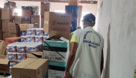 Vigilância Sanitária apreende 100 kg de alimentos estragados em laticínio