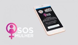 Aplicativo do governo de SP, SOS Mulher é botão de pânico para vítimas de violência