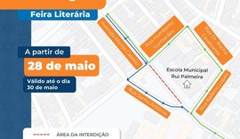 Confira as modificações no trânsito para a primeira feira literária do Vergel do Lago