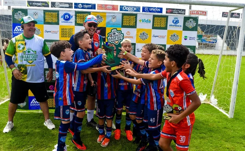 Copa Arafoot de Base começa nesta quinta (2) com mais de 80 equipes em Arapiraca