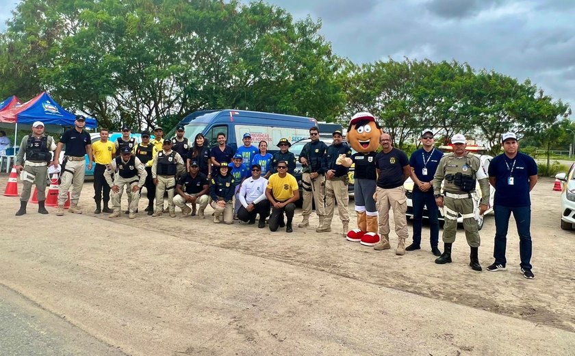 Semana Nacional de Trânsito: PRF promove Comando da Saúde em Marechal Deodoro