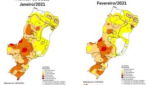 Monitor de Secas registra o fenômeno em 100% de seis estados nordestinos em fevereiro