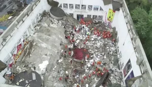 11 pessoas morrem após teto de ginásio cair em uma escola na China