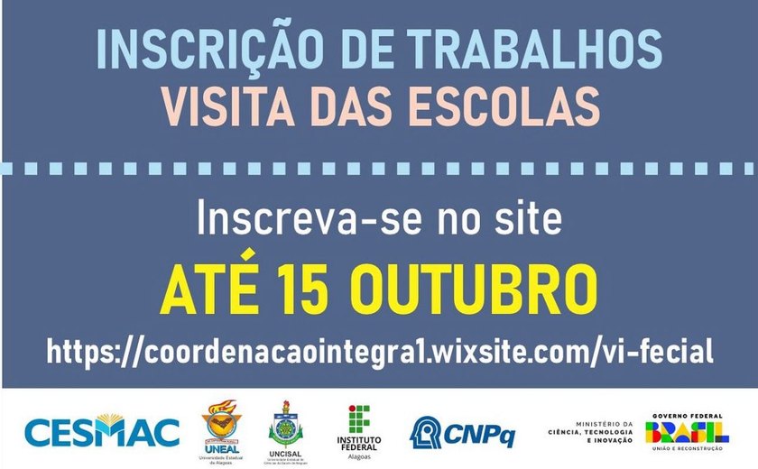 Feira de Ciências de Alagoas 2025 celebra a educação transformadora e a diversidade no CESMAC