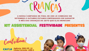 Apala arrecada doações para o Dia das Crianças