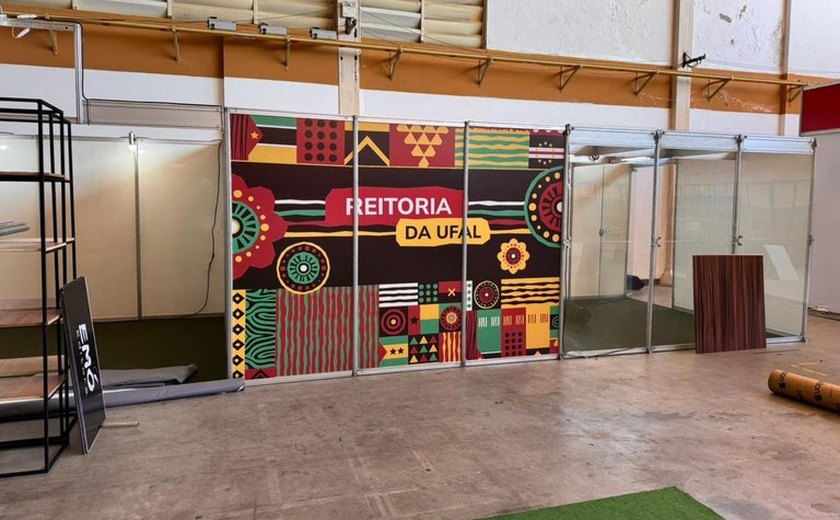 Reitoria da Ufal será transferida temporariamente para a Bienal Alagoas