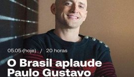 Web convoca aplauso coletivo a Paulo Gustavo nesta quarta-feira (5/5)