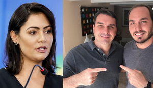 Flávio e Carlos brigam; Michelle se nega a gravar: a tempestade perfeita na campanha