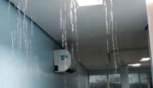 Setor de Pediatria do HGE apresenta vazamentos