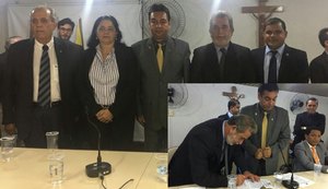 Agenor assume Câmara prometendo unir forças para Palmeira dos Índios