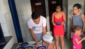 Avião Solidário traz a Maceió comida desidratada para famílias vítimas das chuvas