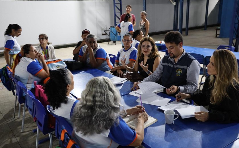 MP/AL, MPF e MPT inspecionam infraestrutura e funcionamento da Escola Dom Helder Câmara