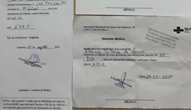 Mulher é presa em Arapiraca por falsificação de atestados médicos