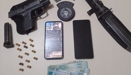 Polícia Militar apreende 35 armas de fogo e mais de 6 kg de drogas em uma semana