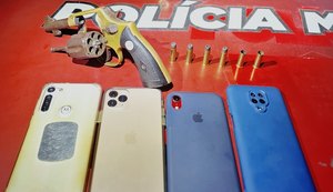 Rotam apreende três armas e 1,3kg de drogas durante ações na parte alta de Maceió