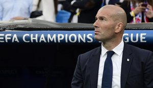 Zidane minimiza vantagem do Real Madrid e prevê jogo difícil na volta