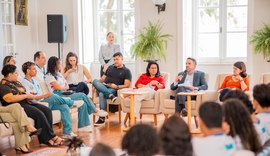 Estudantes conhecem o Museu Palácio e têm diálogo participativo com o governador e secretários