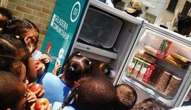 'Geladeira solidária' é roubada em Salvador menos de 24h após instalada