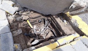 Mais de três mil metros de cabos são furtados em Maceió