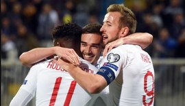 Inglaterra goleia Kosovo e termina Eliminatórias da Euro com chave de ouro