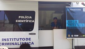 Polícia Científica faz coleta de material genético para identificação de pessoas desaparecidas