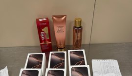 PF prende em flagrante passageiro com aparelhos celulares no valor de R$ R$ 65 mil