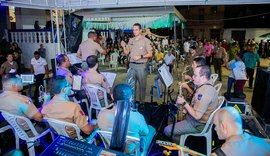 Banda da PM leva Caravana Musical para a cidade de Roteiro