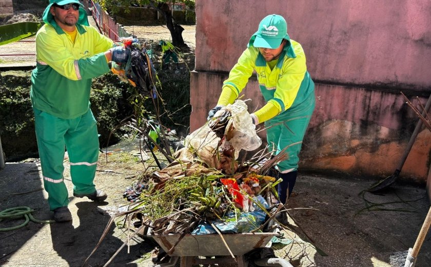 Mais de 200 mil toneladas de resíduos são coletados em Maceió